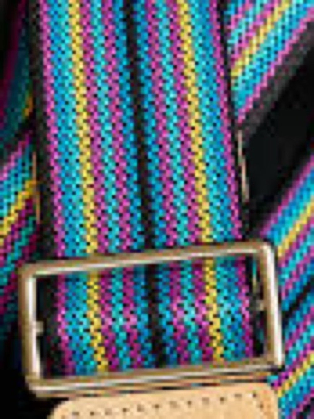 NWOT Consuela Blueberry Webbing Crossbody Strap - Picture 8 of 16